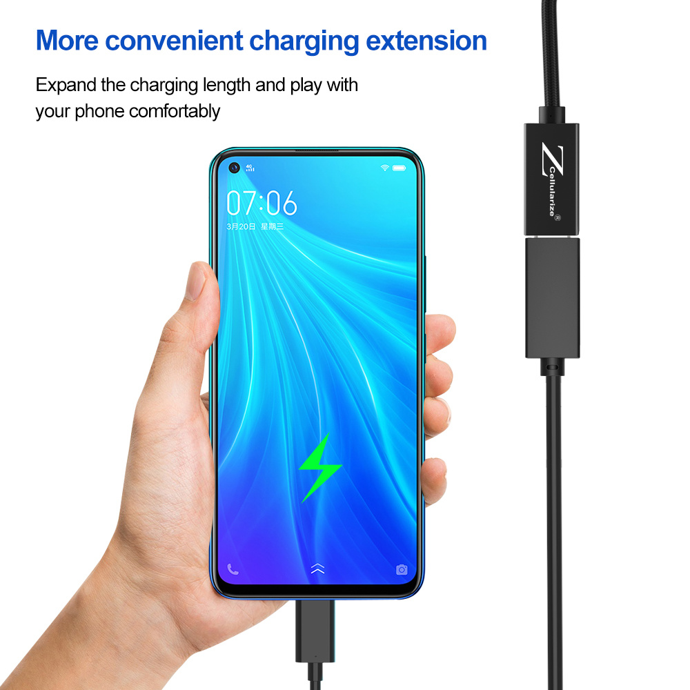 Thunderbolt 2 To 3usb C Extension Cable 10gbps 4k For Nintendo Switch,  Macbook, Samsung