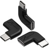 Right Angle USB C Adapter 3 Pack