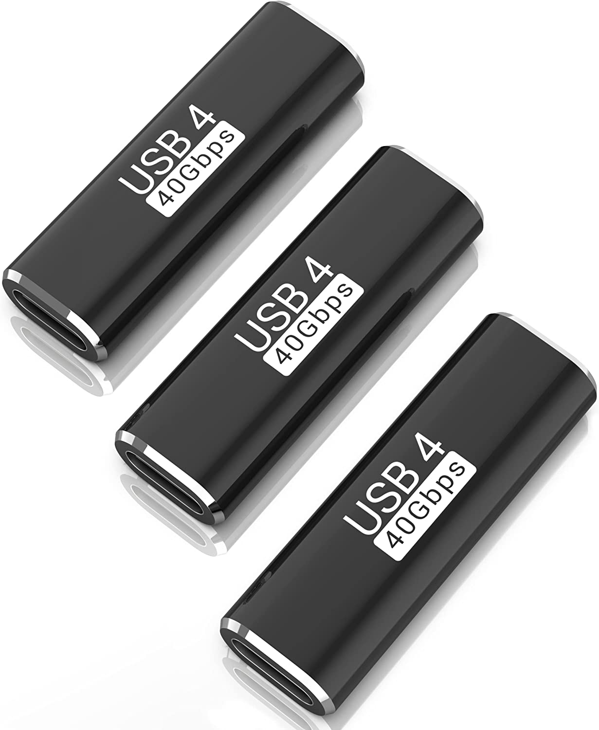 USB C Coupler 240W, USB C Female to Female Adapter, 90 Degree USB