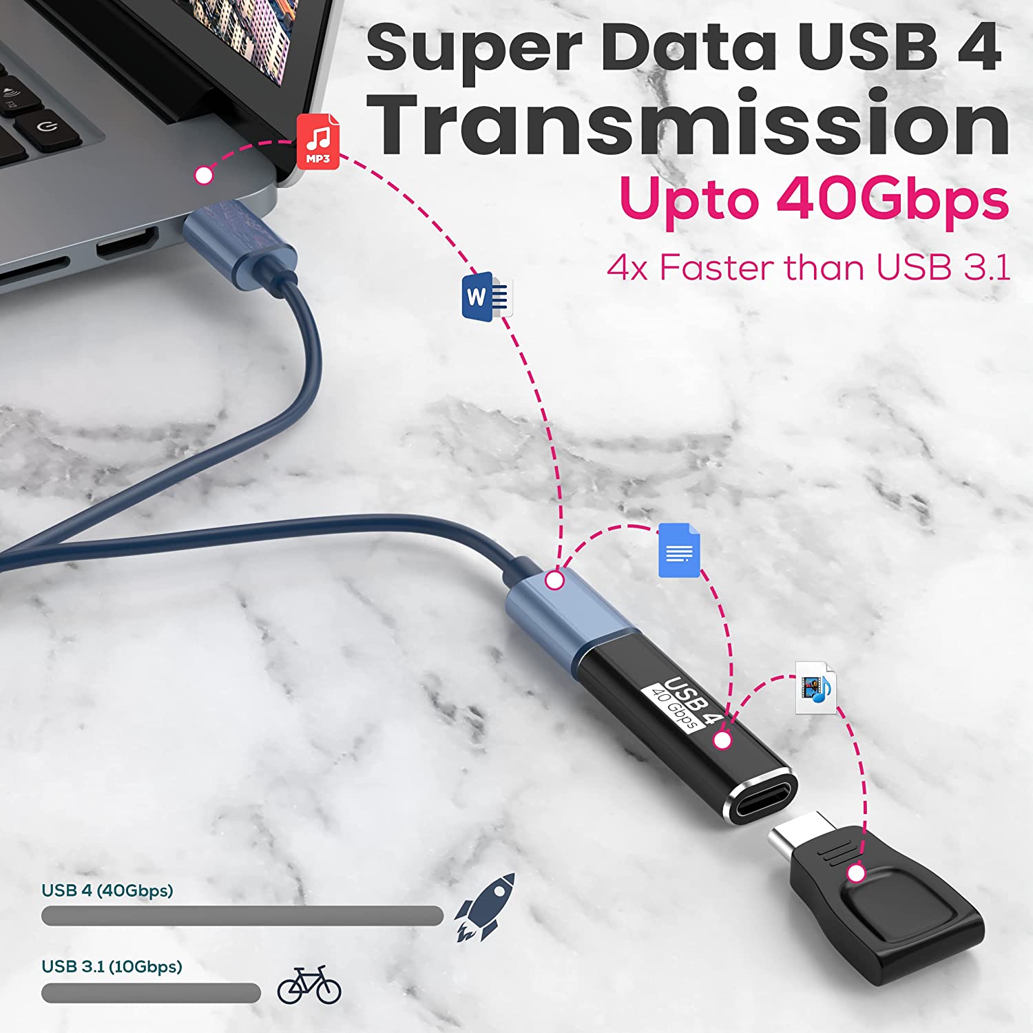 Usb C Female To Female Adapter Usb C Coupler With 40 Gbps Pd